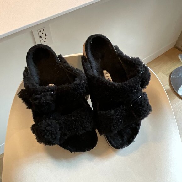 Birkenstock Arizona Big Buckle Shearling women's - Picture 1 of 4